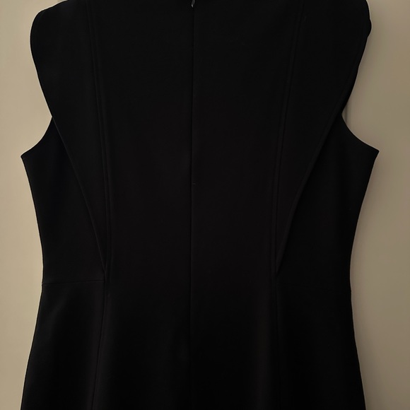 Escada Red label Black Seath Dress, Sz 42 or 6 - Picture 7 of 10
